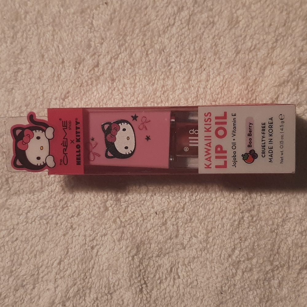 Hello Kitty Kawaii Kiss Lip Oil - Boo BERRY
